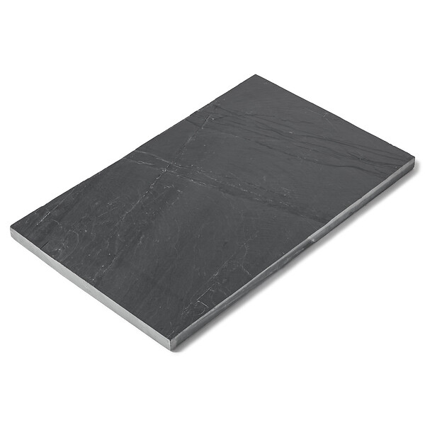 RO'MA NATURE - Pas japonais Rectangle Ardoise Noire 80x50x2-3 cm (lot de 15) - large