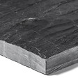 RO'MA NATURE - Pas japonais Rectangle Ardoise Noire 100x50x2-3 cm (lot de 15) - vignette