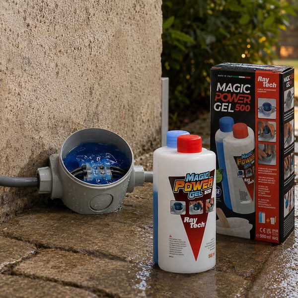 RAYTECH - RAYTECH Magic Power Gel – Gel isolant bi-composant – 2 x 250 ml - large