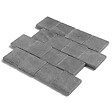 RO'MA NATURE - Pavé Ardoise Gris 15x15x3 cm (vendu au m² - 45 pavés/m²) - vignette