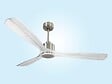 PURLINE - Ventilateur de plafond Réversible  Thermostat Dimmable Wifi Moteur à courant continu Toits en pente Télécommande Lumière à trois tons Hypersilence Mémoire - vignette