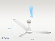 PURLINE - Ventilateur de plafond Wifi Moteur à courant continu Télécommande Hypersilence Mémoire - vignette