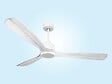 PURLINE - Ventilateur de plafond Réversible  Thermostat Wifi Moteur à courant continu Toits en pente Télécommande Hypersilence Mémoire Shopify Vendible (AUTOMATIQUE) - vignette