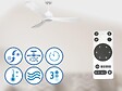 PURLINE - Ventilateur de plafond Wifi Moteur à courant continu Télécommande Hypersilence Mémoire - vignette