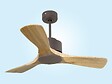 KLASSFAN - Ventilateur de plafond ø106 cm avec LED et Wifi Réversible Hypersilence - vignette