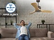 KLASSFAN - Ventilateur de plafond ø106 cm avec LED et Wifi Réversible Hypersilence - vignette