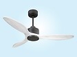 PURLINE - Ventilateur de plafond Wifi Moteur à courant continu Télécommande Hypersilence Mémoire - vignette