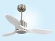 PURLINE - Ventilateur de plafond Réversible  Thermostat Dimmable Wifi Moteur à courant continu Toits en pente Télécommande Lumière à trois tons Hypersilence Mémoire - vignette
