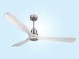 PURLINE - Ventilateur de plafond Réversible  Thermostat Dimmable Wifi Moteur à courant continu Toits en pente Télécommande Lumière à trois tons Hypersilence Mémoire - vignette