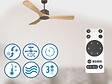 KLASSFAN - Ventilateur de plafond ø132 cm avec Wifi Réversible Hypersilence - vignette