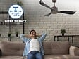 KLASSFAN - Ventilateur de plafond ø132 cm avec LED et Wifi Réversible Hypersilence - vignette