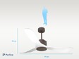 KLASSFAN - Ventilateur de plafond Wifi Moteur à courant continu Télécommande Hypersilence Mémoire Shopify Vendible (AUTOMATIQUE) - vignette
