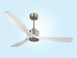 PURLINE - Ventilateur de plafond Réversible  Thermostat Wifi Moteur à courant continu Toits en pente Télécommande Hypersilence Mémoire - vignette
