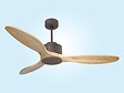 KLASSFAN - Ventilateur de plafond ø132 cm avec Wifi Réversible Hypersilence - vignette