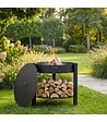 COOK KING - Braséro MONTANA 80cm surélevé couvercle CookKing PACK-111363-1 - vignette