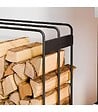 COOK KING - Porte bûches ZENO acier robuste rangement stable CookKing 333253 - vignette