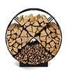 COOK KING - Porte bûches RONDO acier robuste grande capacité CookKing 333258 - vignette