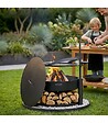 COOK KING - Braséro MONTANA X 80cm grille réglable hauteur CookKing PACK-111000-1 - vignette
