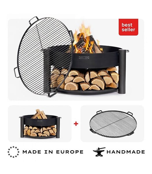 COOK KING - Braséro MONTANA 80cm grille large stable CookKing PACK-111248-1 - large