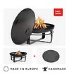 COOK KING - Braséro VIKING 80cm acier robuste couvercle inclus CookKing PACK-111262-1 - vignette