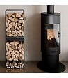 COOK KING - Porte bûches LOFT acier robuste rangement pratique CookKing 333250 - vignette