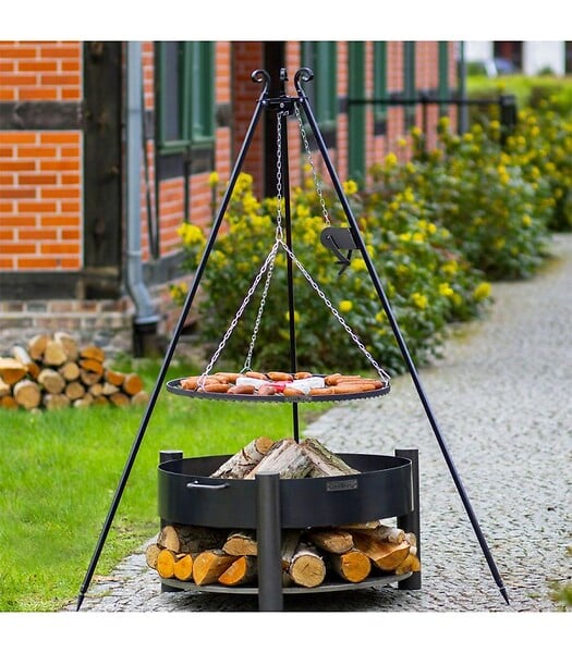 COOK KING - Braséro MONTANA 80cm complet multifonction CookKing PACK-111248-2 - large