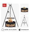 COOK KING - Braséro MONTANA 80cm complet multifonction CookKing PACK-111248-2 - vignette