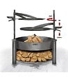 COOK KING - Braséro MONTANA X 80cm poêle suspendue polyvalent CookKing PACK-111000-2 - vignette