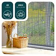 VOUNOT - Store moustiquaire pour fenetre enroulable et recoupable en pvc L150 x H160 cm Blanc - vignette