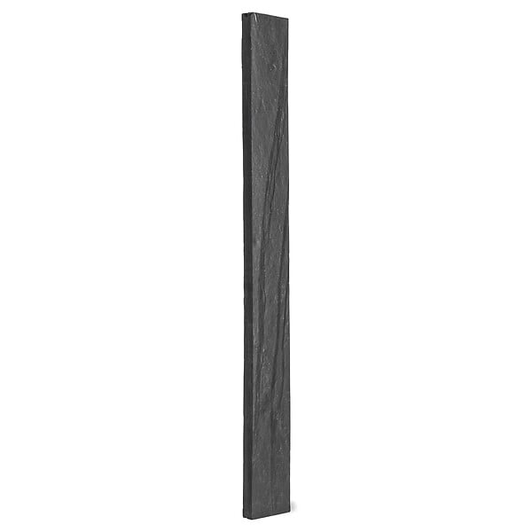 RO'MA NATURE - Piquet Ardoise Noire 100x10x3 cm (à l'unité) - large