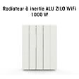 BATILEC - BATILEC Radiateur connecté à inertie ALU ZILO WiFi 1000 W - vignette