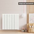 BATILEC - BATILEC Radiateur connecté à inertie ALU ZILO WiFi 1000 W - vignette
