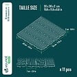 VOUNOT - Lot de 11 dalles clipsables exterieures 30x30cm modulaire plastique anthracite - vignette
