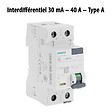 SIEMENS - SIEMENS Lot de 3 interrupteurs différentiels 30 mA – 40A Type A + 40A Type AC – CE / NF - vignette