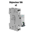 SIEMENS - SIEMENS Lot de 8 disjoncteurs modulaires Ph+N – 2×10A, 3×16A, 2×20A, 1×32A - vignette