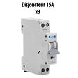 EATON CAPRI - EATON Lot de 8 disjoncteurs modulaires Ph+N – 2×10A, 3×16A, 2×20A, 1×32A - vignette