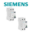 SIEMENS - SIEMENS Lot de 2 interrupteurs différentiels 30 mA – 40A Type A + 40A Type AC – CE / NF - vignette