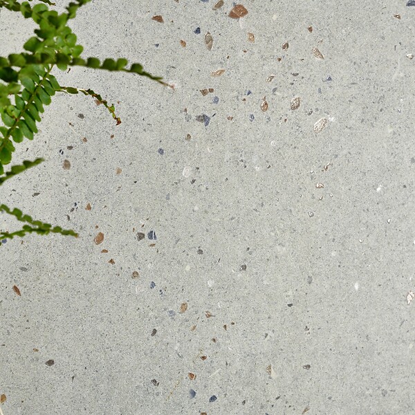 RO'MA NATURE - Carrelage effet Terrazzo Vert 90x90x0,9 cm Soreli - Sol et mur intérieur (vendu par carton de 1,62 m²) - large