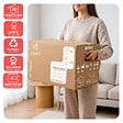 VOUNOT - Lot de 20 cartons de demenagement stockage 45L 50x30x30cm - vignette