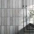 RO'MA NATURE - Carrelage effet Zellige Gris 20x6,5x0,85 cm Mat Serinor - Mur intérieur (vendu par carton de 0,5 m²) - vignette