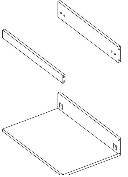VIF - Set de 2 caissons - PPSM - Blanc - 45x35cm - large