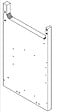 VIF - LIaison en PPSM - Blanc - 70x35x3,2cm - vignette