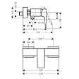 HANSGROHE - Metropol Mitigeur douche, Blanc mat (32560700) - vignette