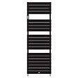 THERMOR - Radiateur sèche-serviettes eau chaude Thermor - Riviera 2 - 973W - Noir carbone - vignette