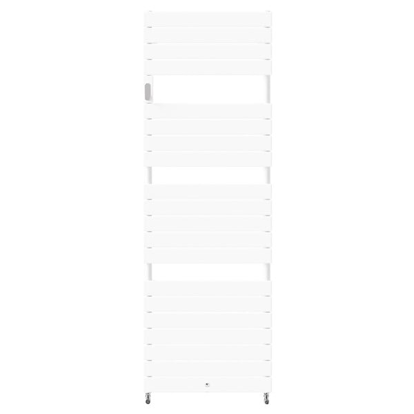 THERMOR - Radiateur sèche-serviettes eau chaude Thermor - Riviera 2 - 873W - Blanc satin - large