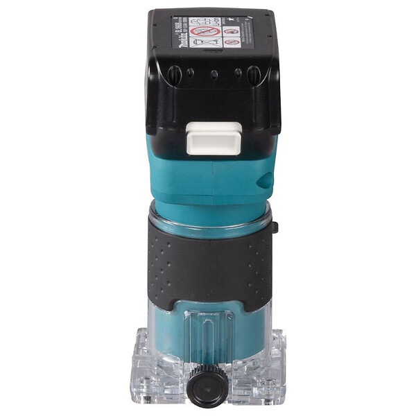 MAKITA - Affleureuse Ø 6 mm 1x3Ah 18V LXT ® MAKITA DRT52SF en coffret - large