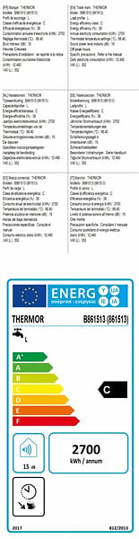 THERMOR - Chauffe-eau électrique blindé compact Thermor - Vertical - Mural - 200L - 2200W - Blanc - large