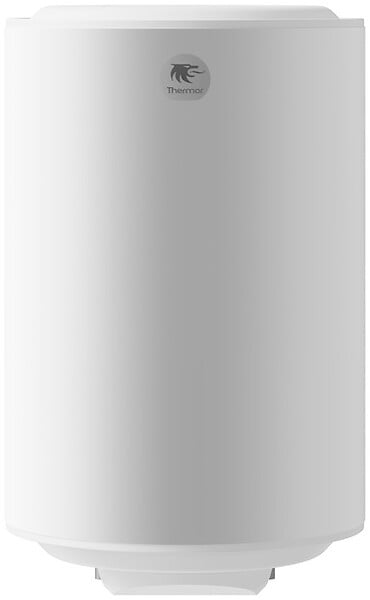 THERMOR - Chauffe-eau électrique Stéatis Thermor - Mural Vertical Étroit - 1200W - 2 personnes - Blanc - large