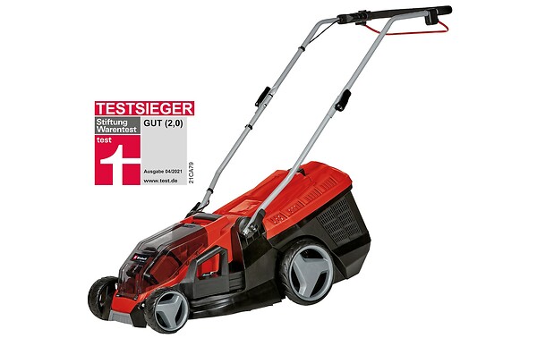 EINHELL - Tondeuse sans fil GE-CM 36/36 Li - 36V - brushless - coupé 36cm - bac 40L - 2 batteries 4,0 Ah - large