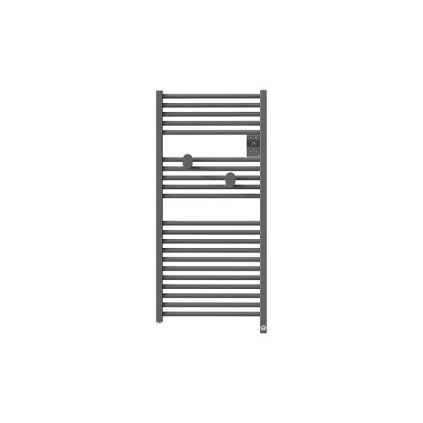 THERMOR - Sèche-serviettes connecté Riva 5 Etroit avec soufflerie 1500W Menhir - THERMOR - 471651 - large